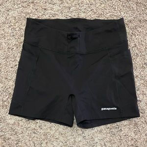 Patagonia spandex shorts, black, 2.5” inseam